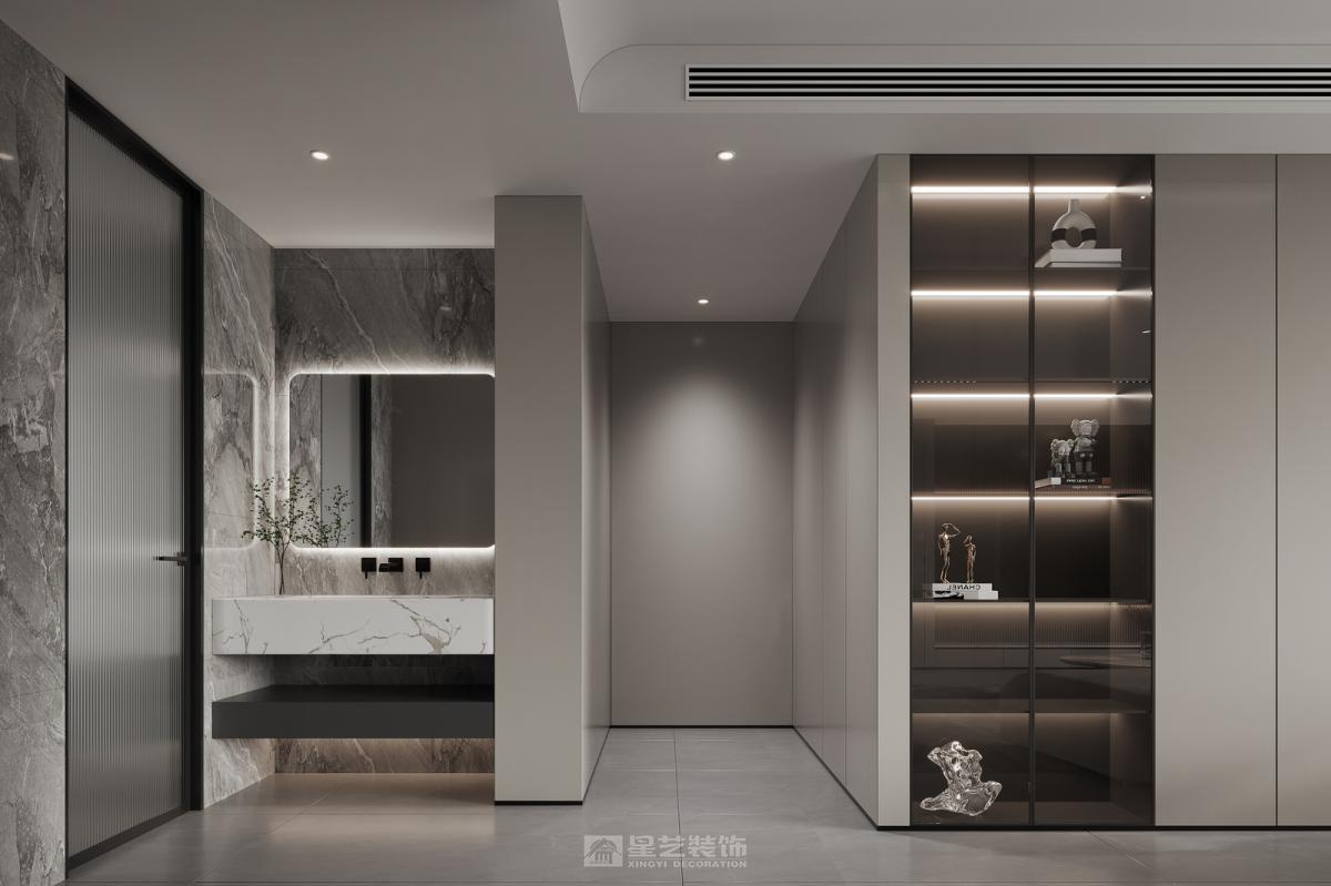 現(xiàn)代極簡(jiǎn)高級(jí)灰平層